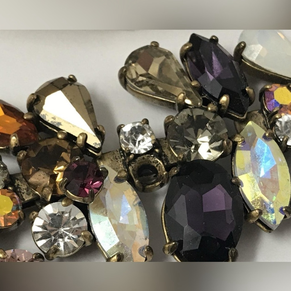 J. Crew Vibrant Gemstone Bracelet 1767 - Picture 2 of 2